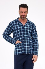 Piżama Cornette 114/81 dł/r 3XL-5XL męska rozpinana