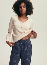 Piżama Henderson Ladies 43698 Delanie dł/r S-3XL
