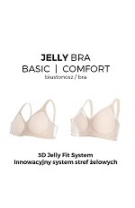 Biustonosz bez fiszbin Julimex Jelly Bra Comfort