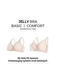 Biustonosz bez fiszbin Julimex Jelly Bra Comfort