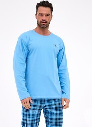 Piżama Cornette 124/310 dł/r Ready S-2XL męska