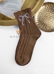 Skarpety Magnetis QR5011 Kokardka Dżety