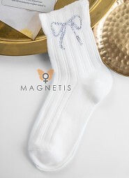 Skarpety Magnetis QR5011 Kokardka Dżety