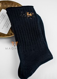 Skarpety Magnetis QR5008 Panterka bezuciskowe