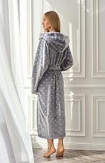Szlafrok L&L 2551 Amira Długi S-2XL damski
