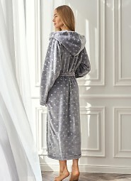Szlafrok L&L 2551 Amira Długi S-2XL damski