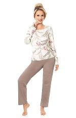 Piżama Donna Michelle Long dł/r M-2XL