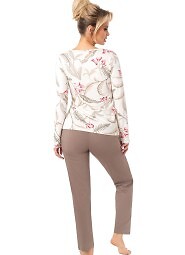Piżama Donna Michelle Long dł/r M-2XL
