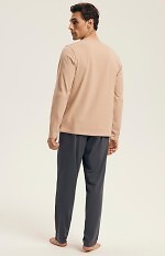 Piżama Henderson 43474 Luro dł/r M-3XL