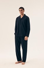 Piżama Henderson 43036 Mos dł/r M-3XL rozpinana