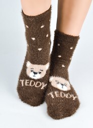 Skarpety Noviti SP016 Puchate Teddy 27-34