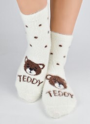 Skarpety Noviti SP017 Puchate Teddy