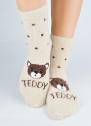 Skarpety Noviti SP017 Puchate Teddy