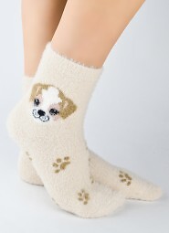 Skarpety Noviti SP023 Puchate Pies Łapki