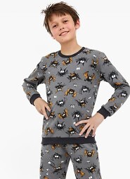 Piżama Cornette Kids Boy 264/182 Bat 2 dł/r 98-128