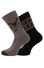 Skarpety WiK 21455 Frotte z Wełną Męskie 39-46