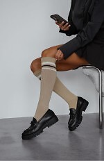 Podkolanówki Milena 1610-001 Prążek Paski