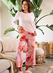 Piżama Belle Reverie MK 31 Evening Flower dł/r S-XL