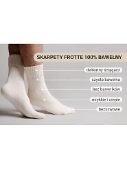 Skarpety Steven art.199 100% Bawełny Frotte 41-46