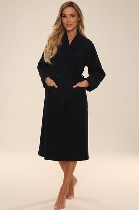 Szlafrok De Lafense 876 Colette długi 3XL
