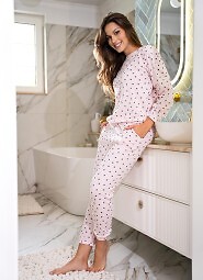 Piżama Belle Reverie MK 23 Morning Whispe dł/r S-XL