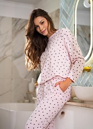 Piżama Belle Reverie MK 23 Morning Whispe dł/r S-XL