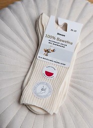 Skarpety Steven art.201 100% Bawełna 35-40