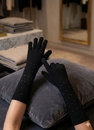 Rękawiczki Be Snazzy R-263 Damskie Długie