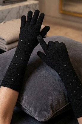 Rękawiczki Be Snazzy R-263 Damskie Długie