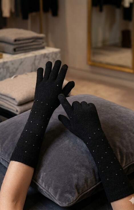 Rękawiczki Be Snazzy R-263 Damskie Długie