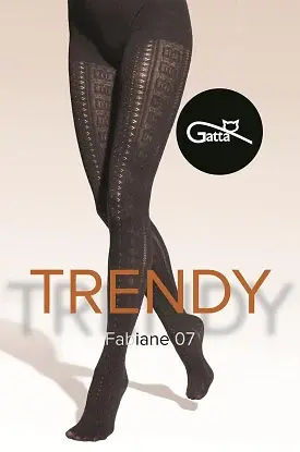 Rajstopy Gatta Trendy Fabiane wz.07 40 den 2-4