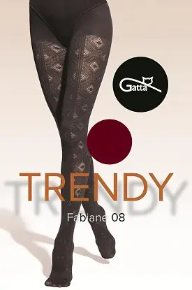 Rajstopy Gatta Trendy Fabiane wz.08 40 den 2-4 - zdjęcie 2