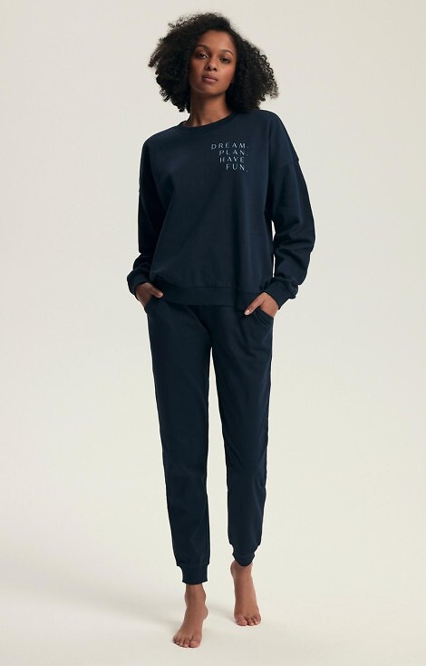 Piżama Henderson Ladies 43705 Delancy dł/r S-3XL