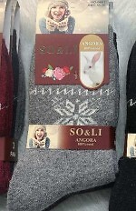 Skarpety WiK SO&LI 002 Damskie Angora 018 35-42