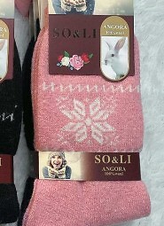 Skarpety WiK SO&LI 002 Damskie Angora 018 35-42