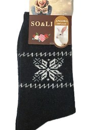 Skarpety WiK SO&LI 002 Damskie Angora 018 35-42