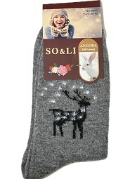 Skarpety WiK SO&LI 002 damskie Angora 114 35-42