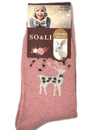 Skarpety WiK SO&LI 002 damskie Angora 114 35-42