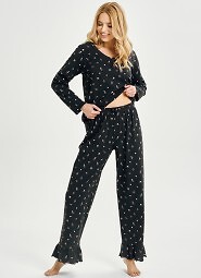 Piżama Taro Mina 3440 dł/r S-XL Z25/26 damska