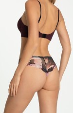 Figi Julimex Velvet Bloom Tanga Brasil S-XL