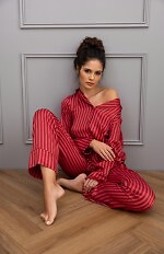 Piżama Sensis Rosemary dł/r S-XL rozpinana