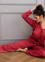 Piżama Sensis Rosemary dł/r S-XL rozpinana