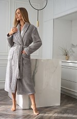 Szlafrok L&L 2560 Aura Długi M-2XL damski
