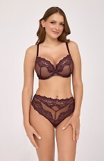 Biustonosz push-up Ava 2232 Chocolate Brown