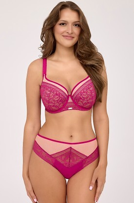 Biustonosz semi soft Ava 2219 Fuchsia