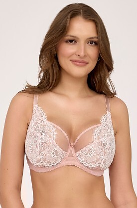 Biustonosz soft Ava 2224 Velvet Blush Maxi - zdjęcie 2