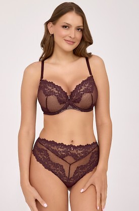 Figi Ava 2232/B Chocolate Brown Brazyliany S-3XL