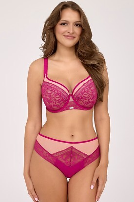 Figi Ava 2219/B Fuchsia Brazyliany S-3XL