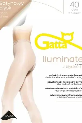 Rajstopy Gatta Iluminate 40 den 2-4 - zdjęcie 2