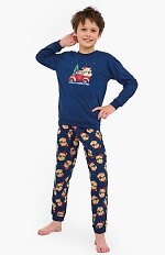 Piżama Cornette Young Boy 966/172 Teddy 2 dł/r Christmas 134-164